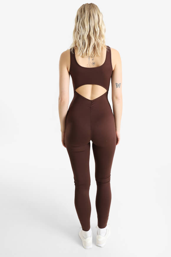 Langer Overall - Braun