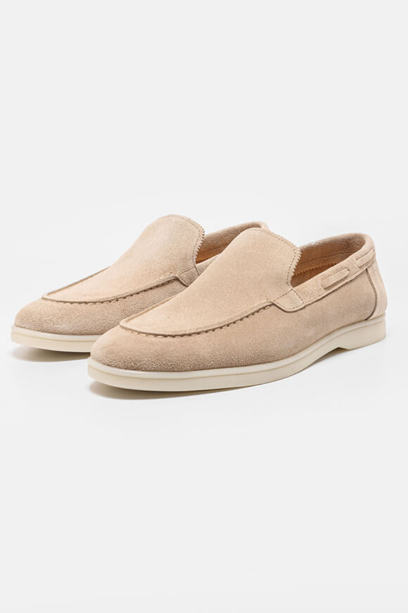 Loafer en daim - Beige