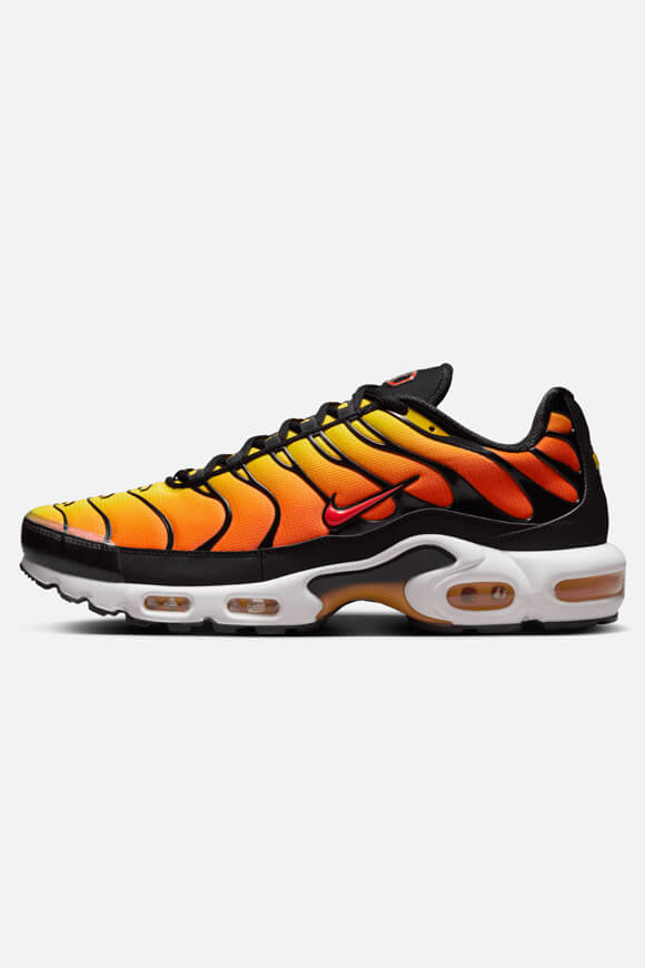 Air Max Plus Sneaker - Black + Pimento + Bright Ceramic