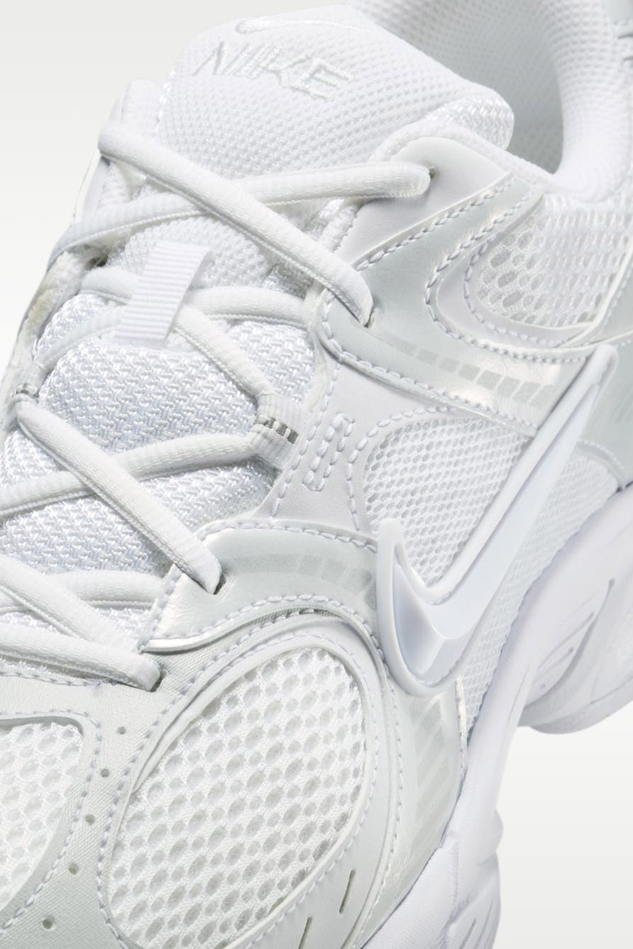 V5 VNR sneakers - White + Metallic Silver