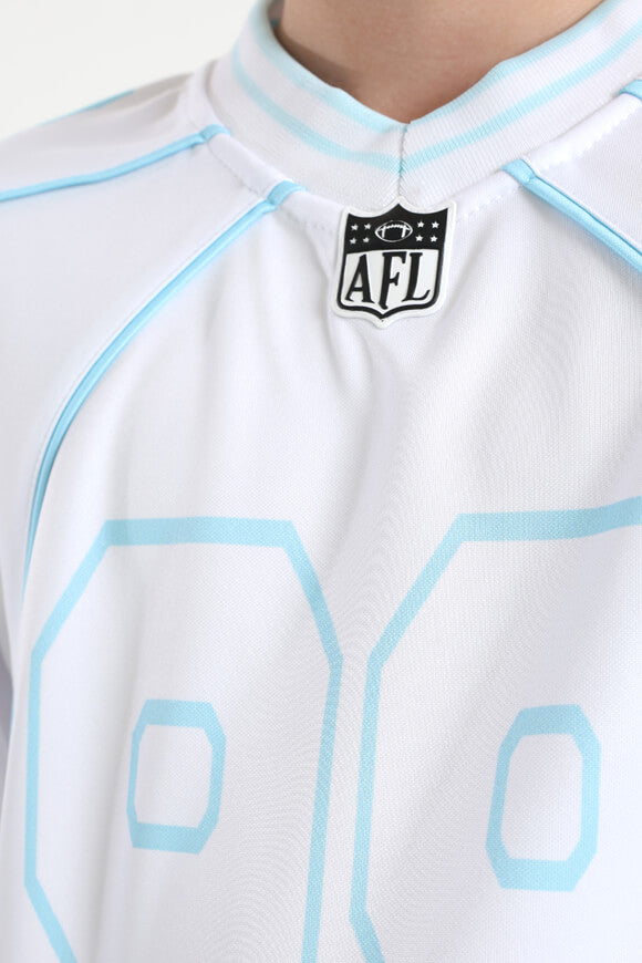 T-Shirt - Weiss + Hellblau