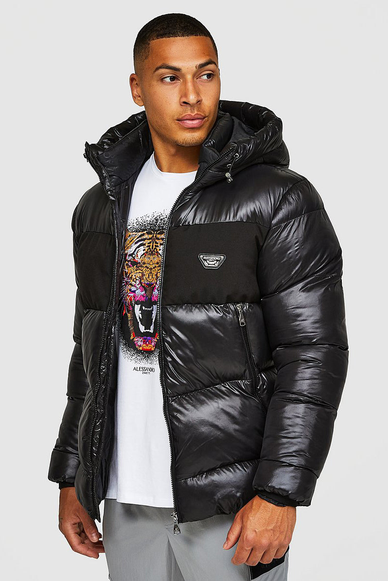 Catrio Pufferjacke - Jet Black