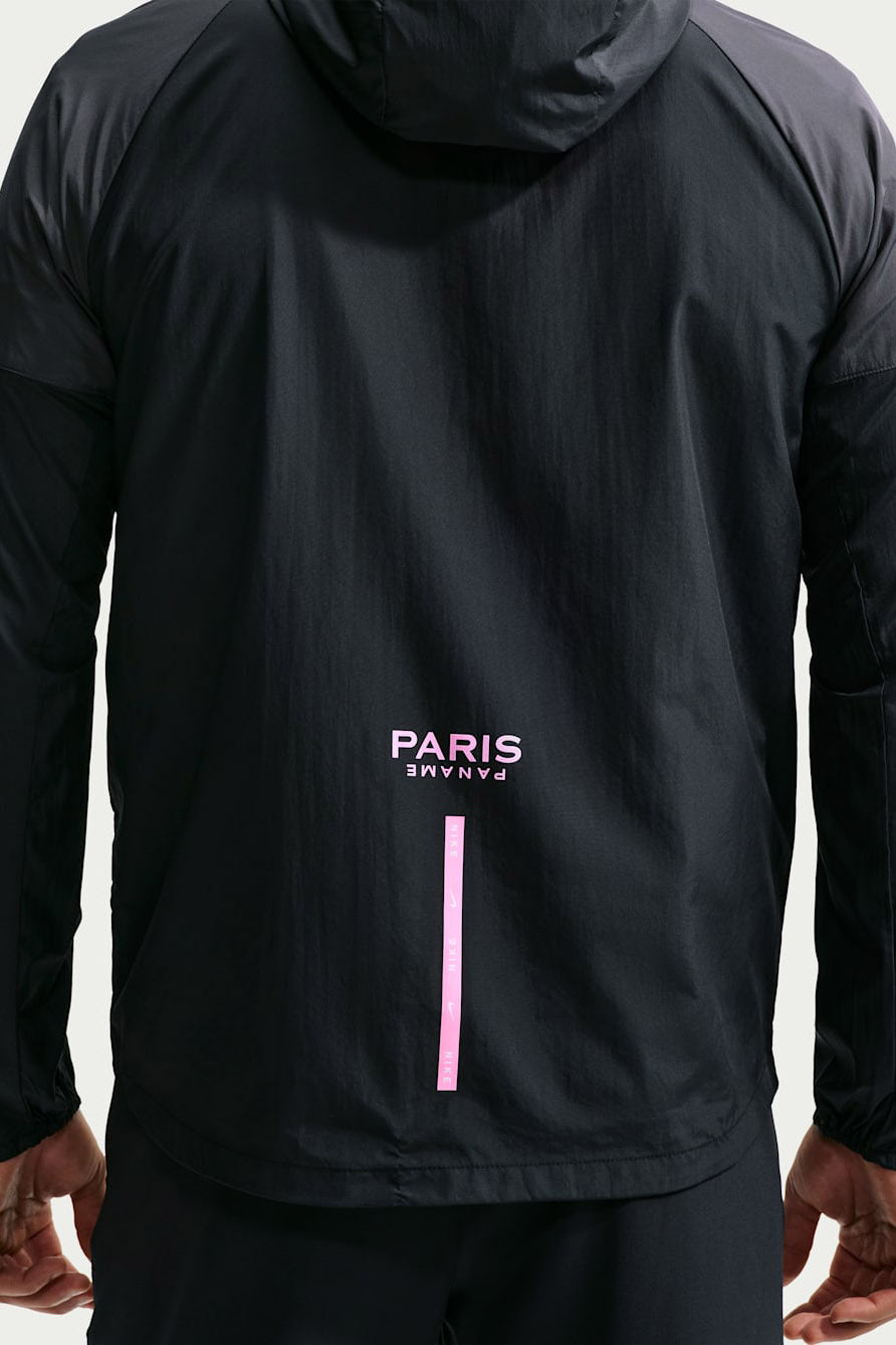 Paris Saint-Germain veste de survêtement - Black + Pink Beam