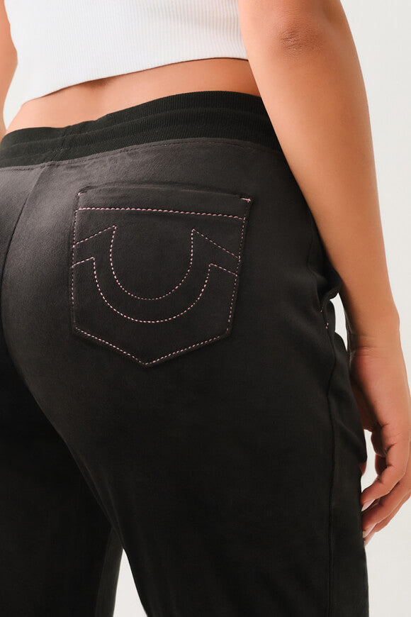 Velvet pants - Black