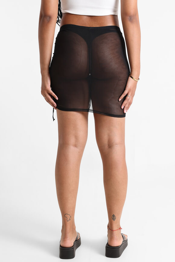 Mesh Minirock - Schwarz