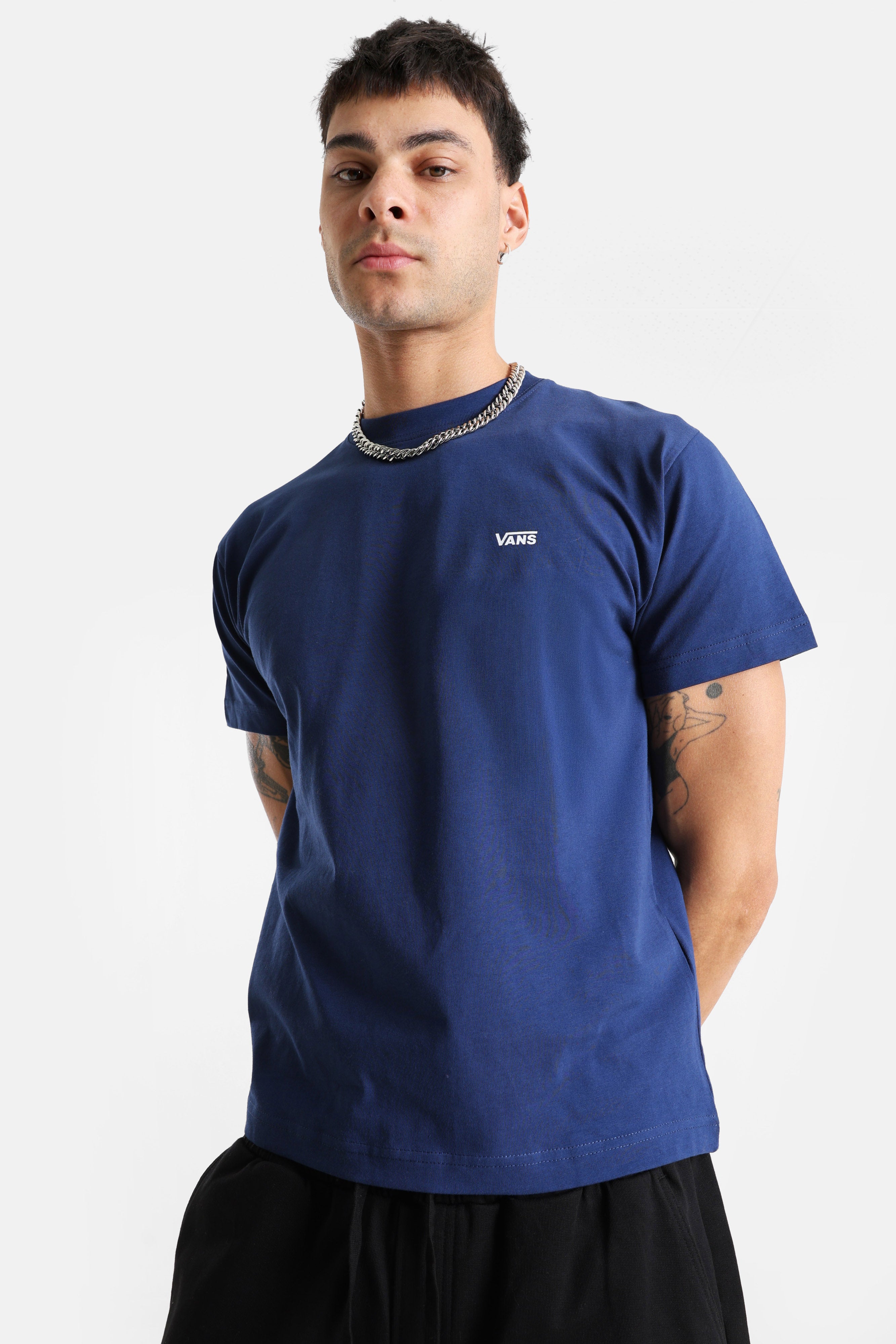 Left Chest T-Shirt - Deep Indigo