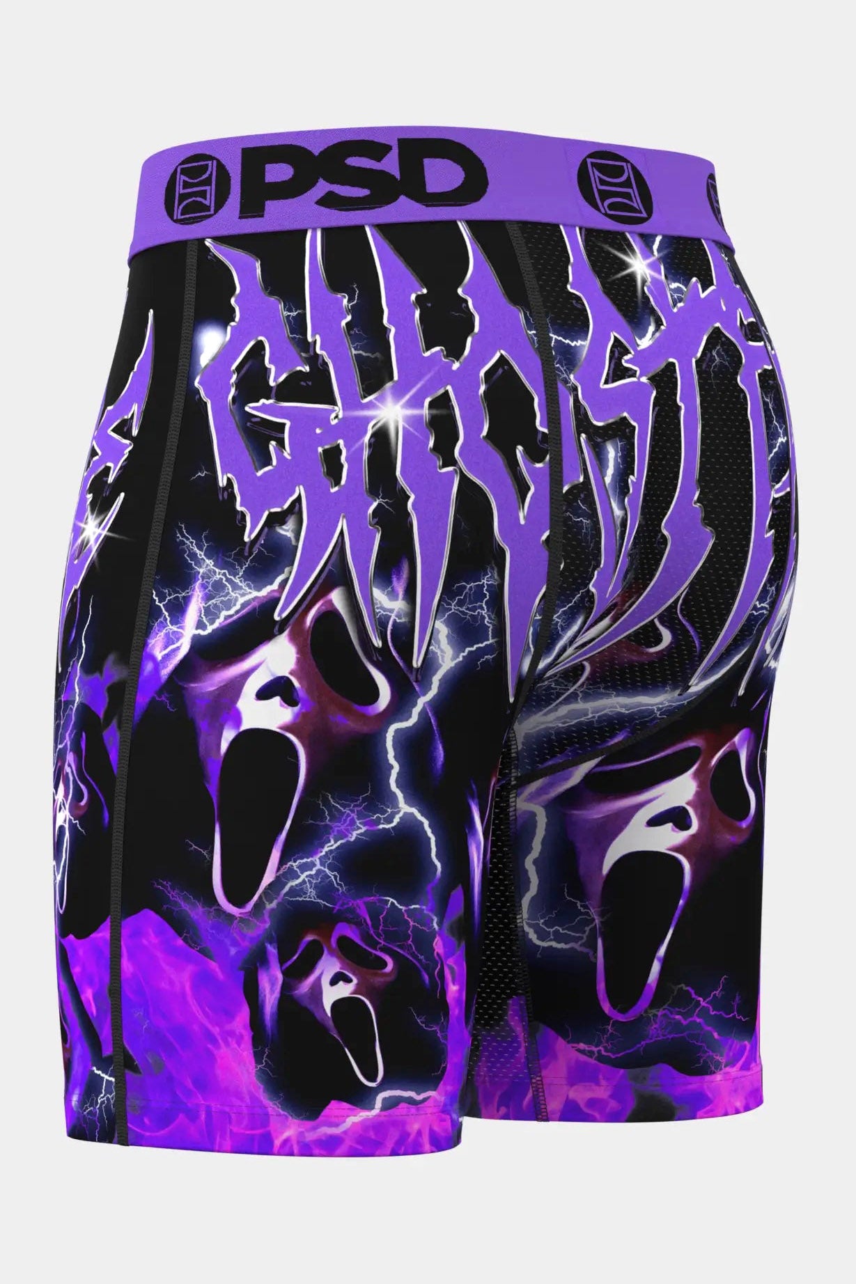 Boxershorts - Purple + Black