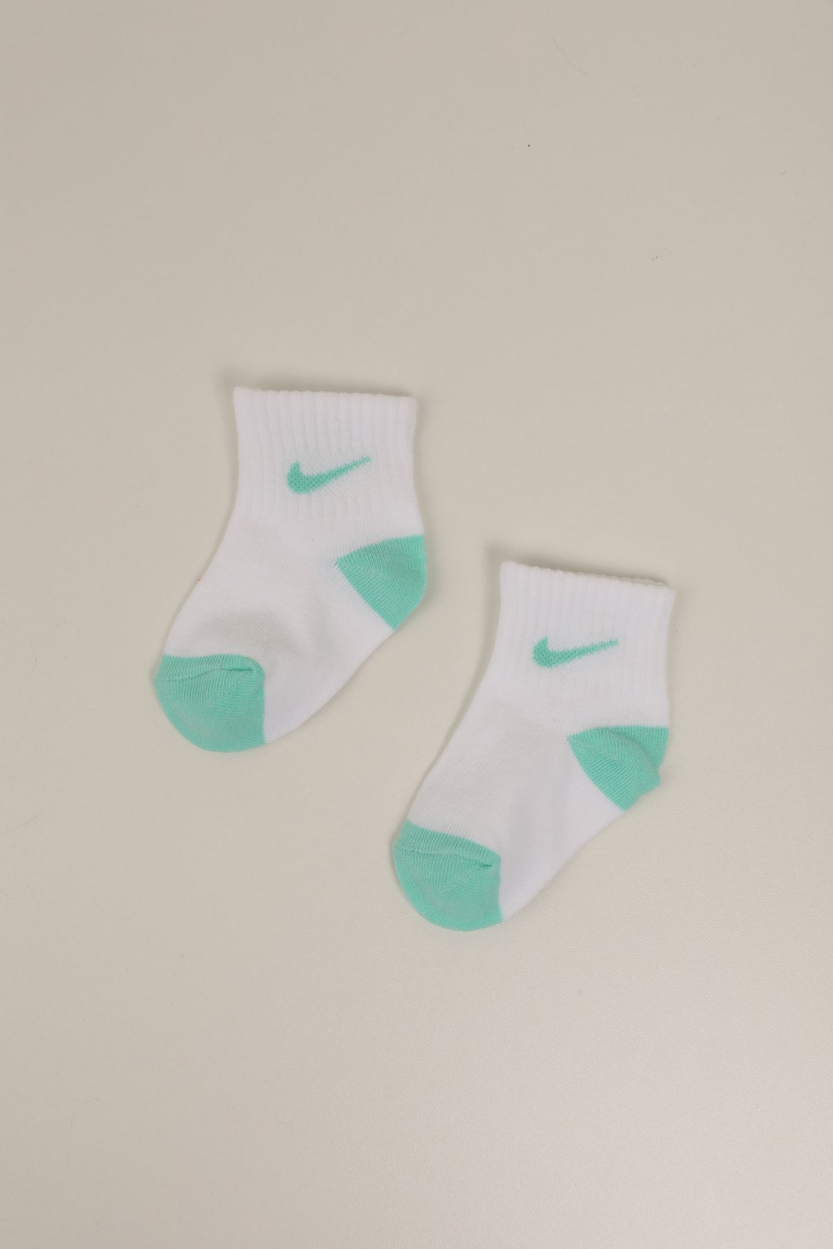 Sechserpack Baby Socken - Weiss + Blau + Grau + Rosa + Mint
