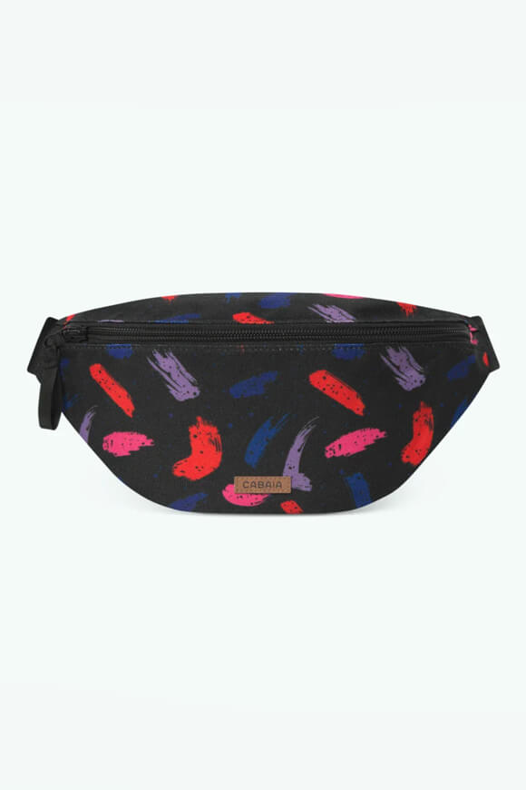 Larissa Wendbare Bauch / Umhängetasche - Navy Iridescent