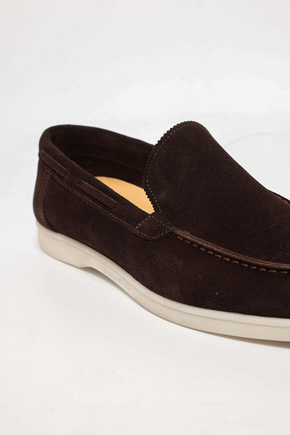 Loafers en daim - Dark Brown