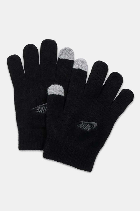 Set of beanie and touchscreen gloves - Black