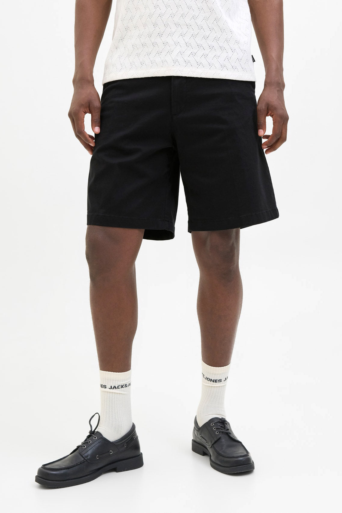 JPSTKARL Chino Shorts - Black