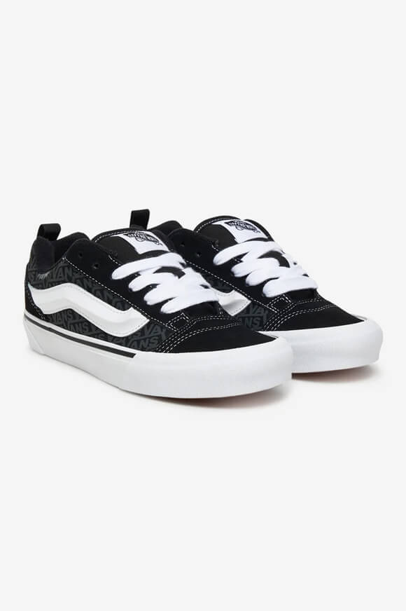 Knu Skool Sneaker - Logo Black Grey