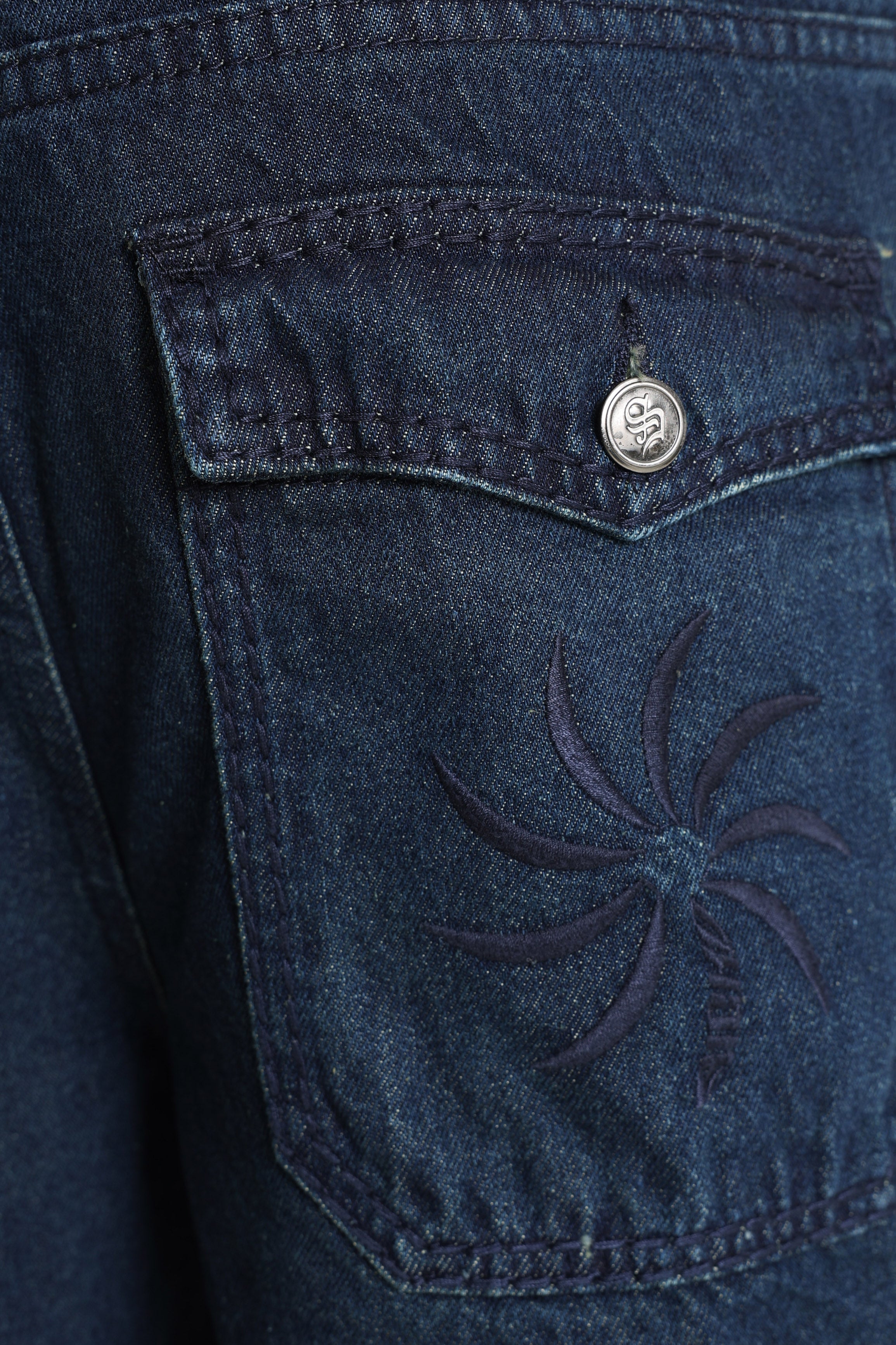 Bermuda in denim - Bleu foncé