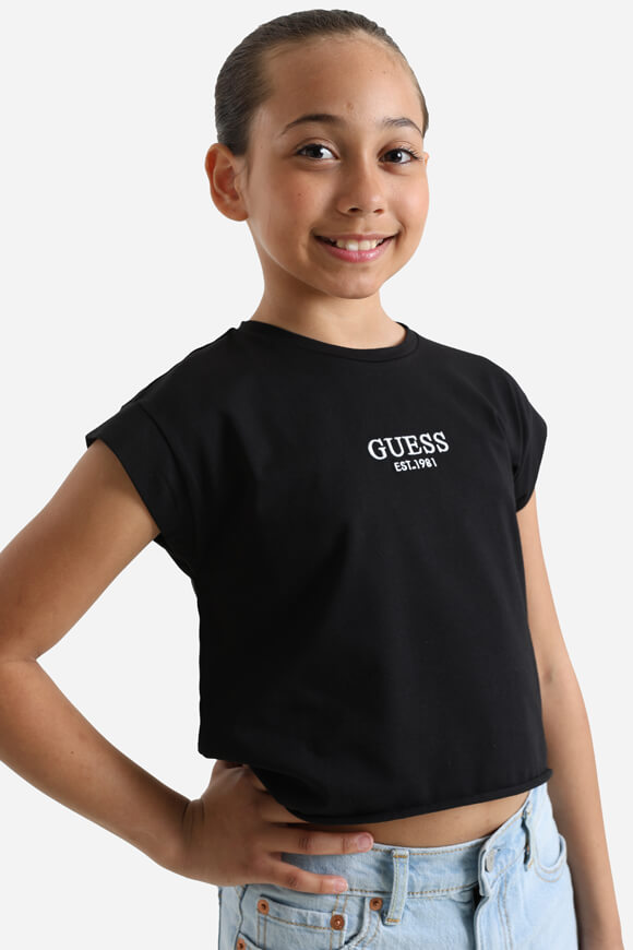 Crop T-Shirt - Jet Black