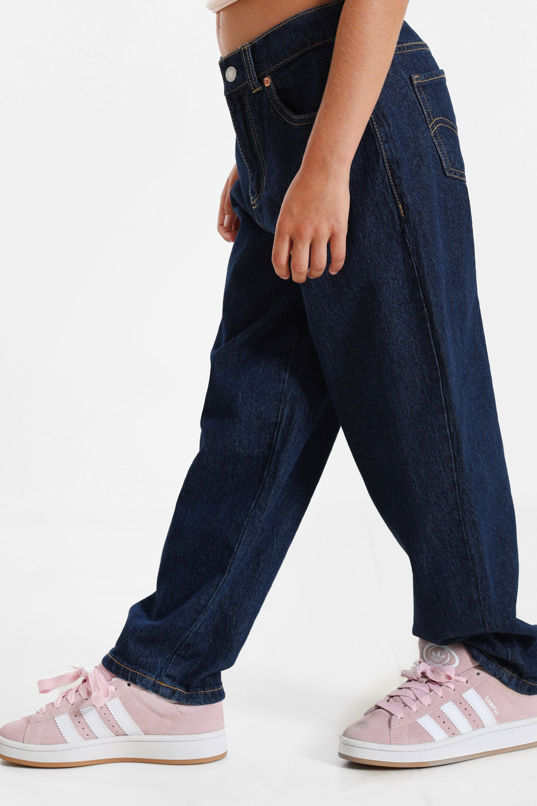 Baggy Barrel Fit Jeans - Dark Roast