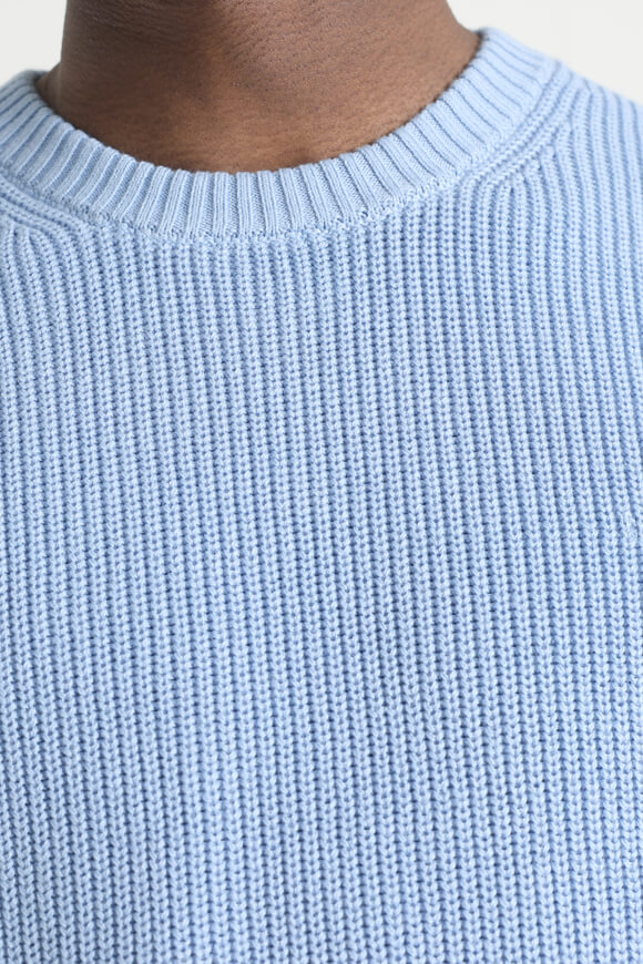 Knitted sweater - Fresh Zendy Blue