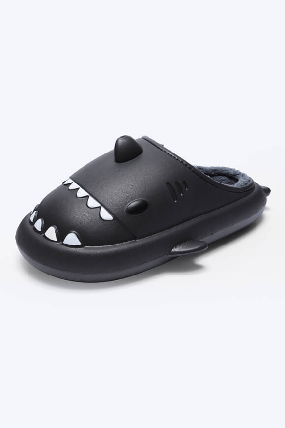 Pantoufles fourrées - Anthracite