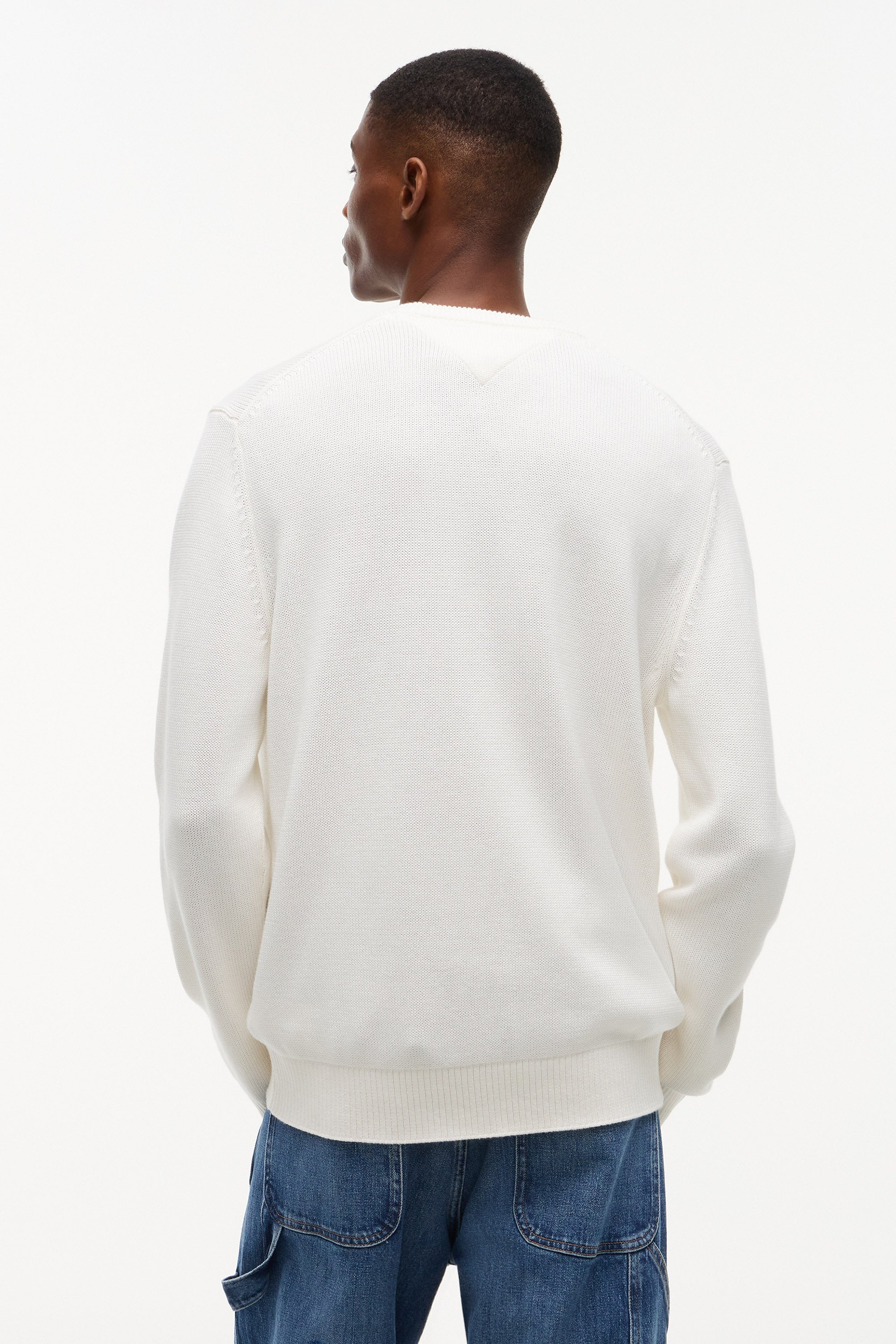 Pull en tricot fin - Offwhite