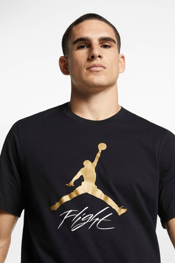 T-shirt Jumpman Flight - Noir