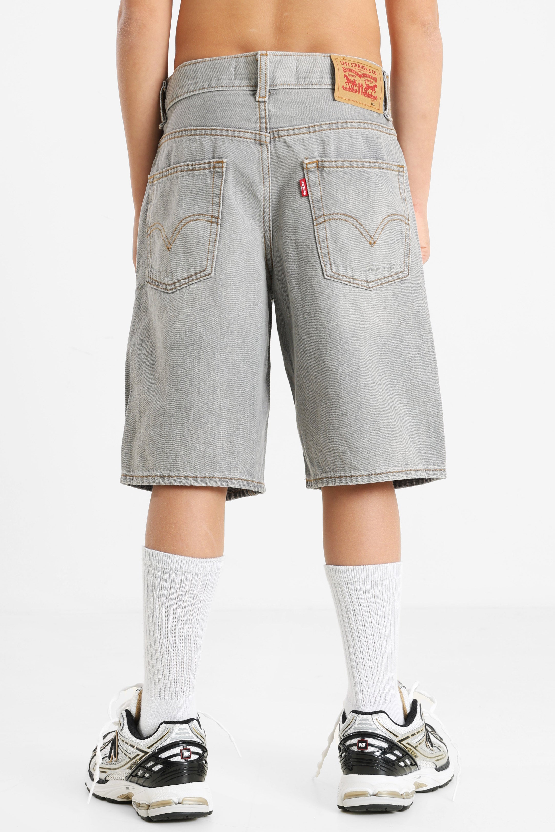 Jeansshorts - Light Grey