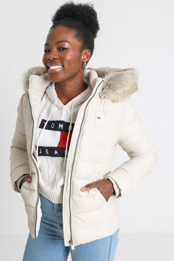 Puffer Daunenjacke - Newsprint