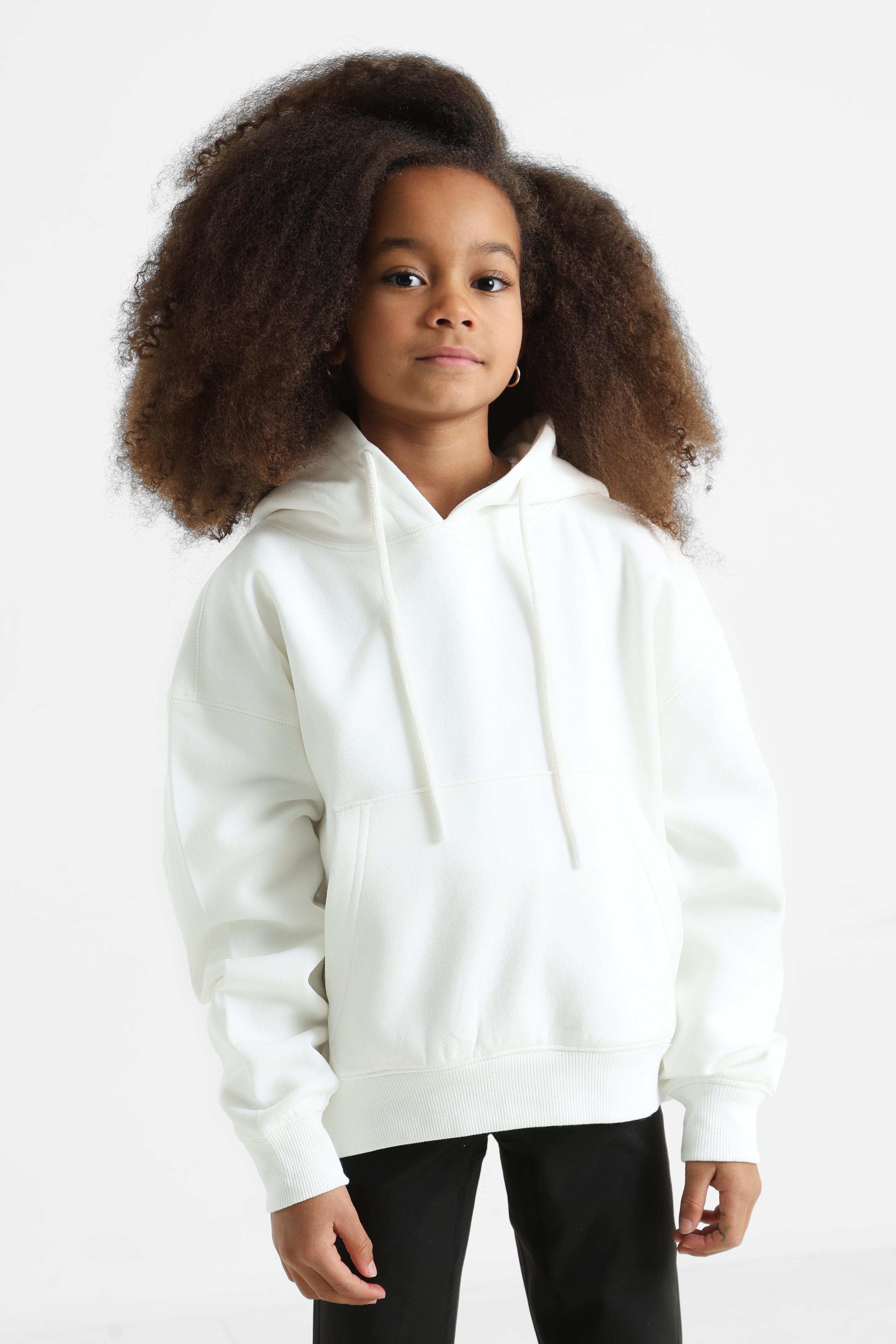 Oversize hooded sweatshirt - Offwhite