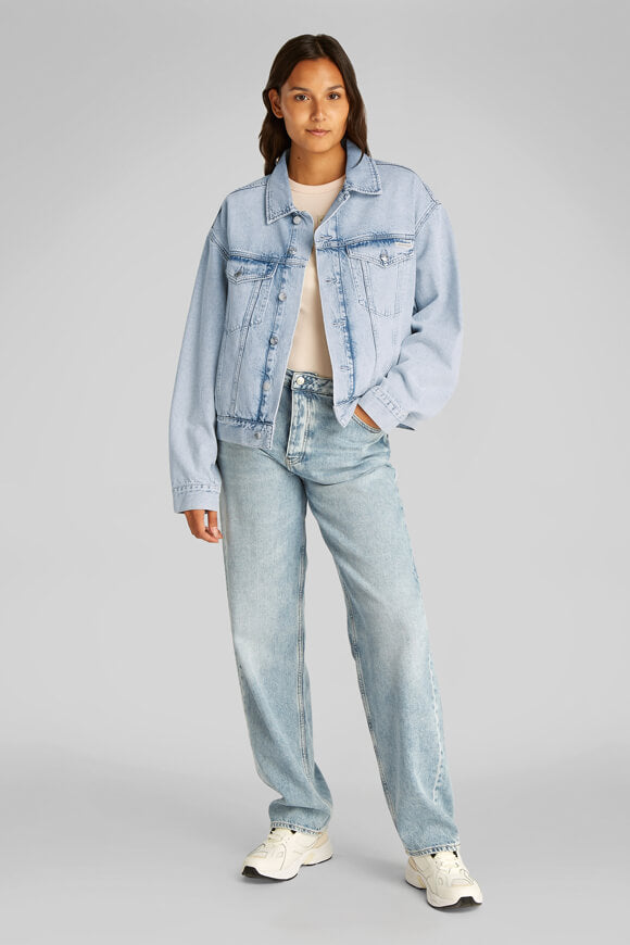 Veste en jean Boxy - Denim Light