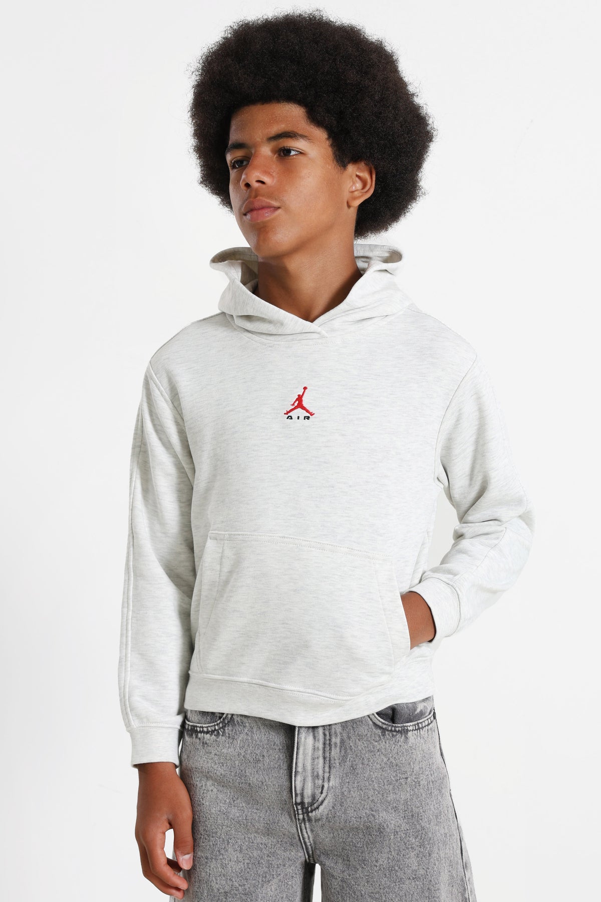 Air Kapuzensweatshirt - Neutral Grey Heather