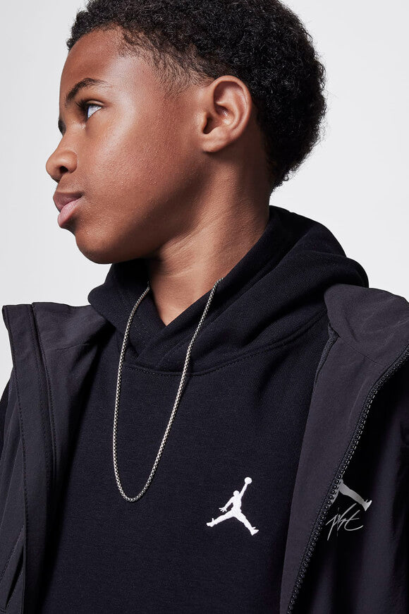 Brooklyn Fleece Kapuzensweatshirt - Black