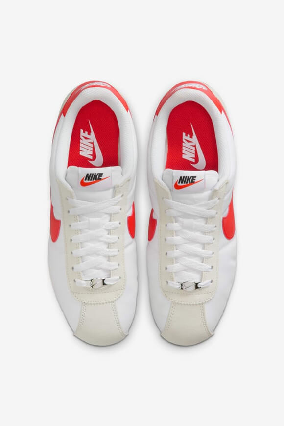 Cortez Sneaker - White + Picante Red + Sail