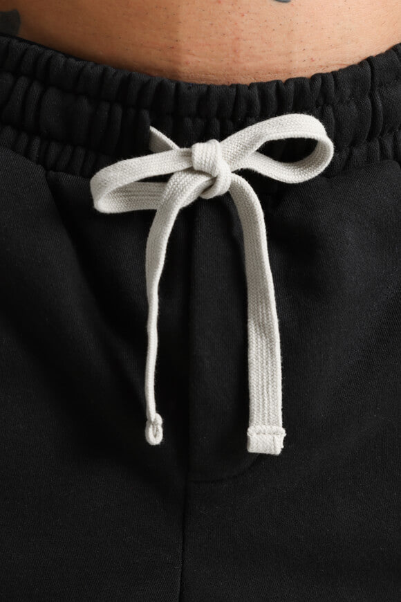 Cargo Sweatshorts - Gewaschen Schwarz
