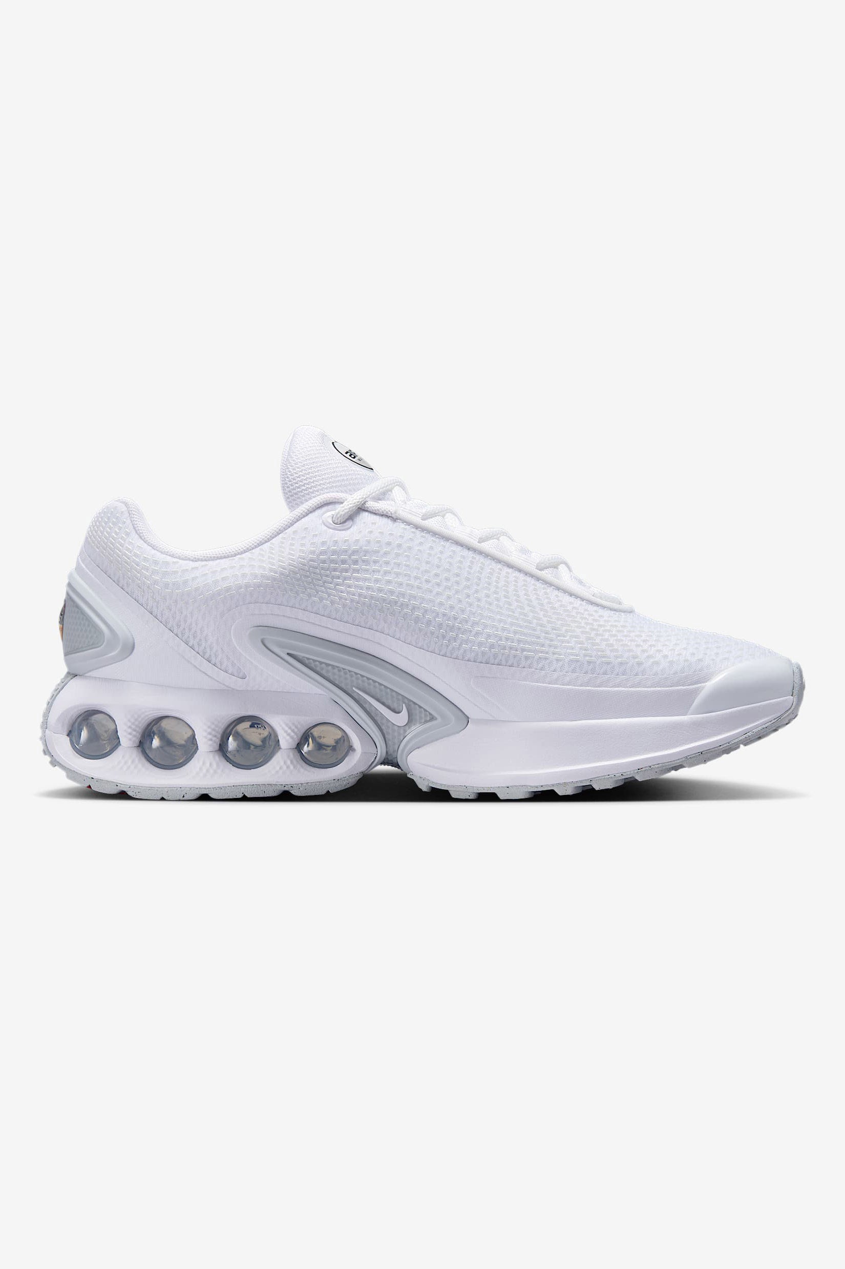 Air Max DN Sneaker - White + Metallic Silver