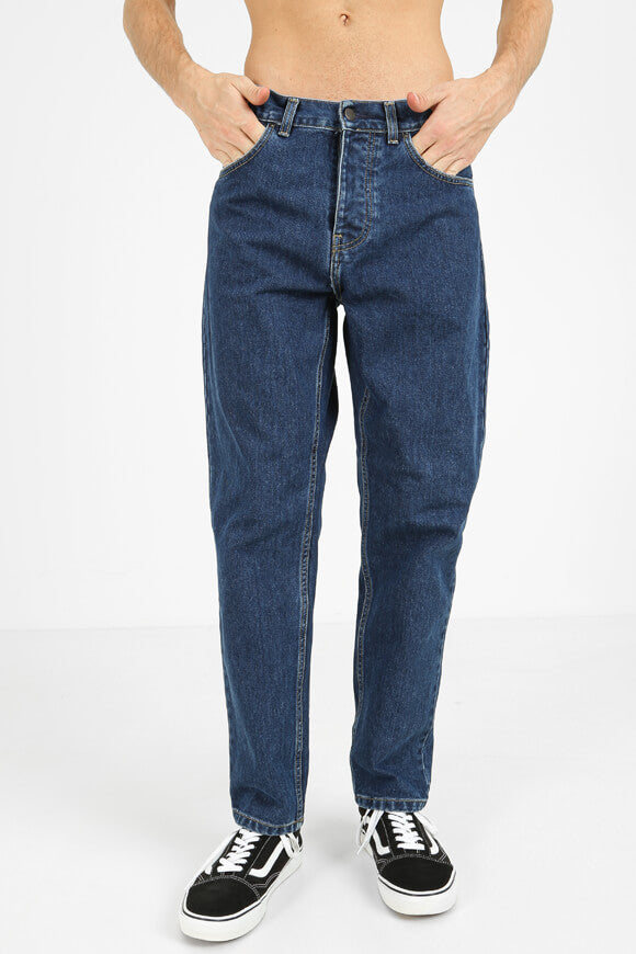 Jeans Newel Relaxed Tapered Fit - Bleu Stone Washed