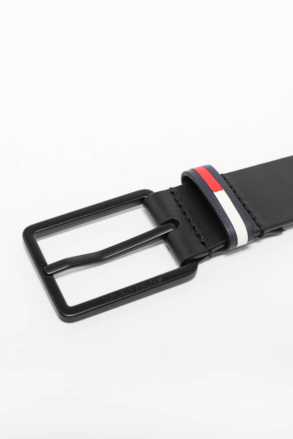 Cintura in pelle - Nero