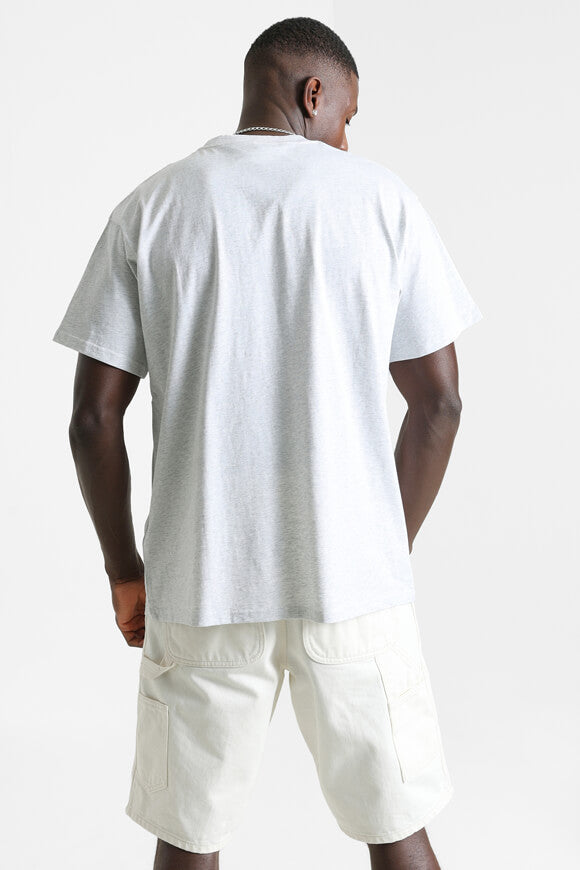 Script Embroidery T-Shirt - Ash Heather