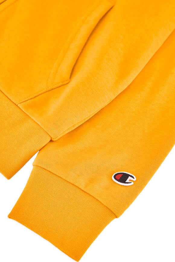 Hooded sweat jacket - Orange