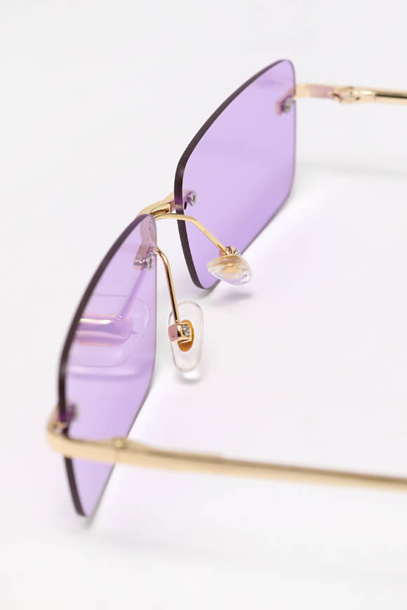 Glasses - Gold + Purple