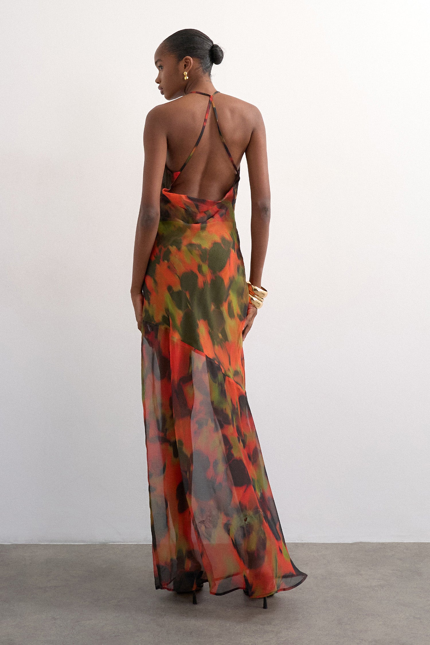 TSASTRID Maxikleid - Medium Green