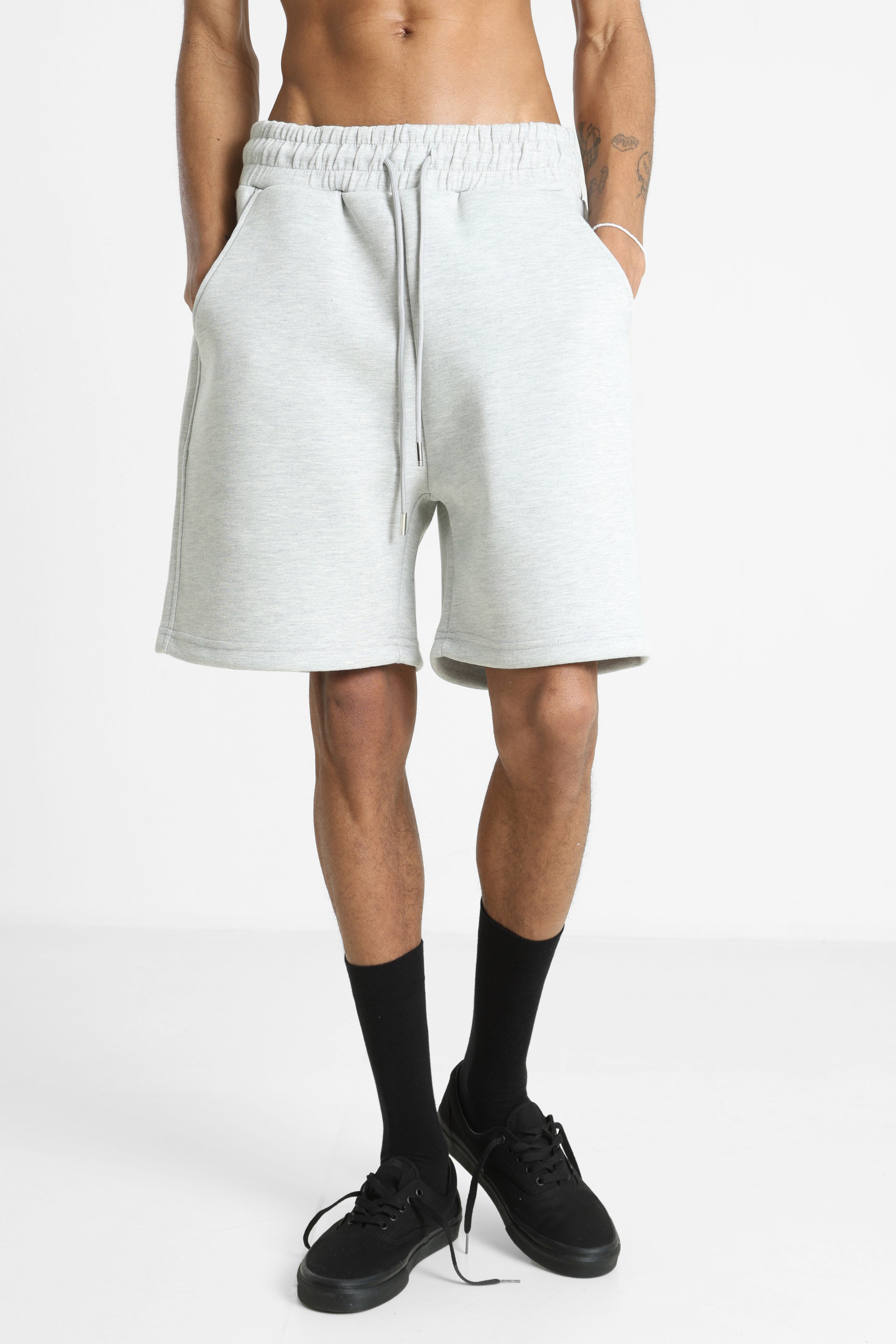 Sweatshorts - Light Grey Heather