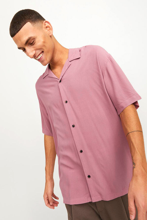 Camicia oversize Jeff Solid Resort - Mesa Rose
