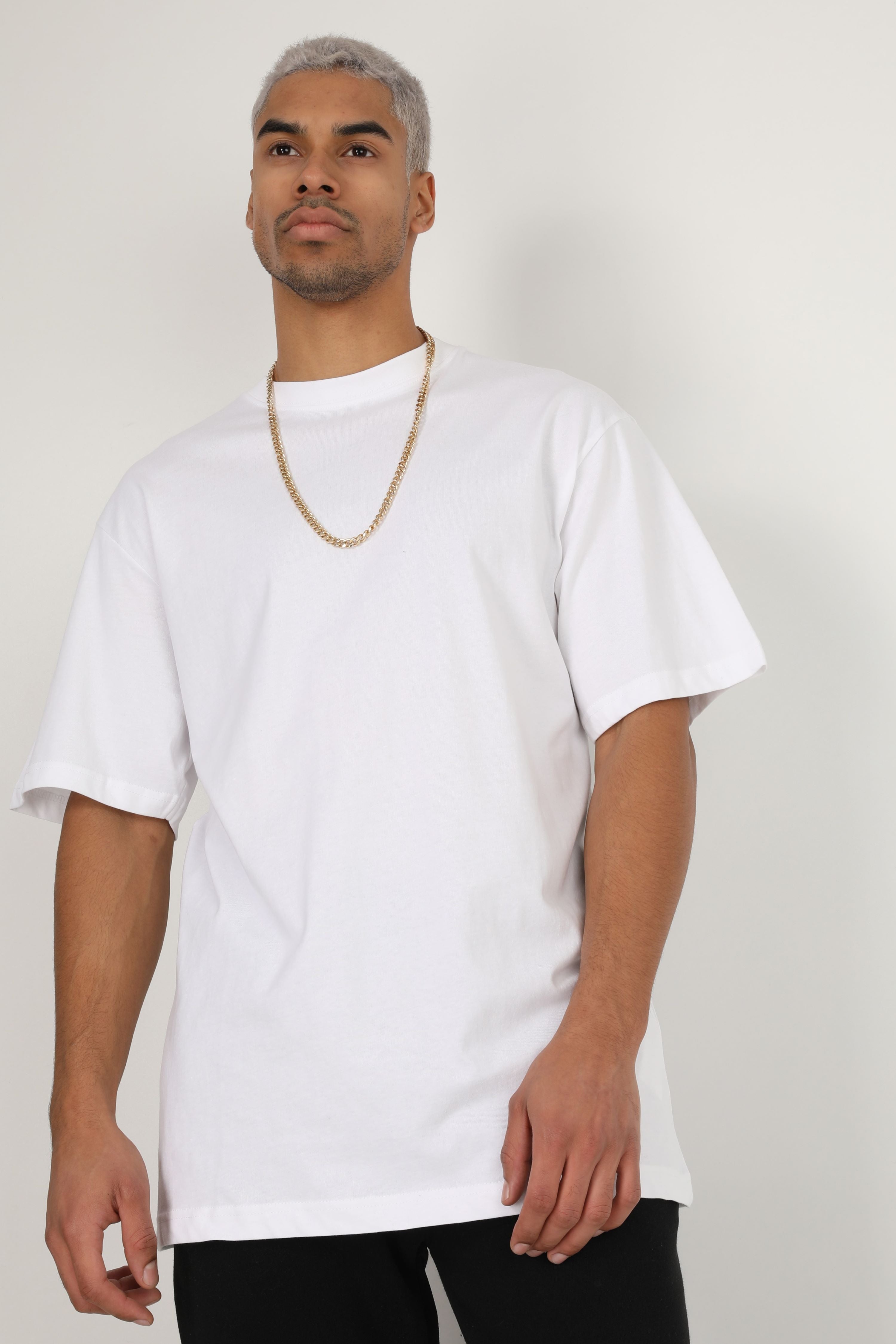 Oversize T-Shirt - Weiss