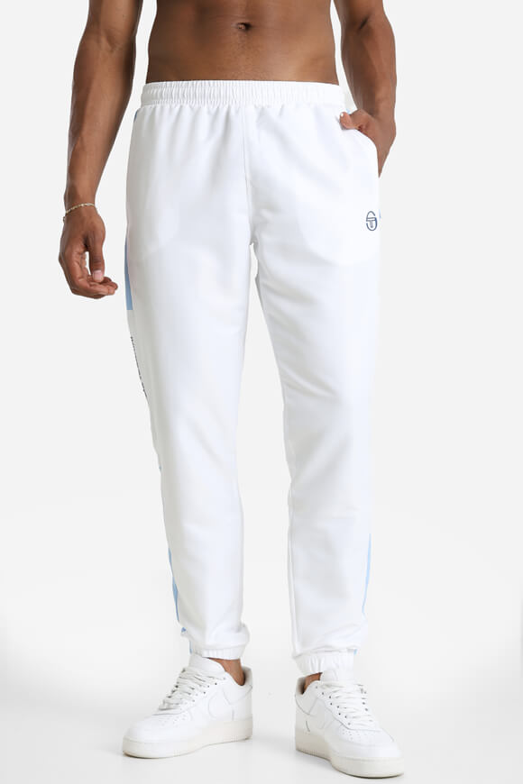 Pantaloni della tuta Abita - White + Blue Bell