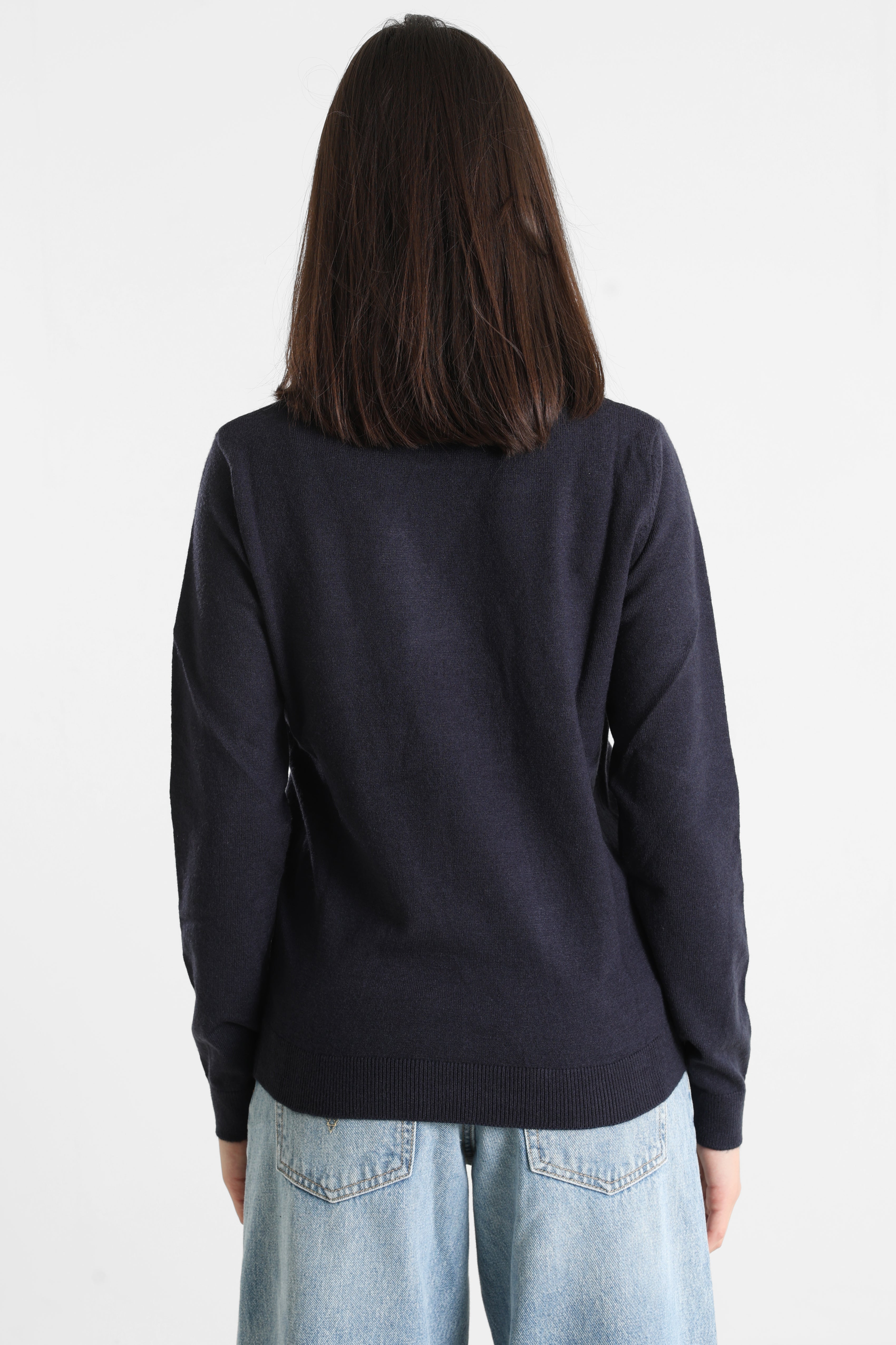 Pam pull en tricot fin - Dark Navy