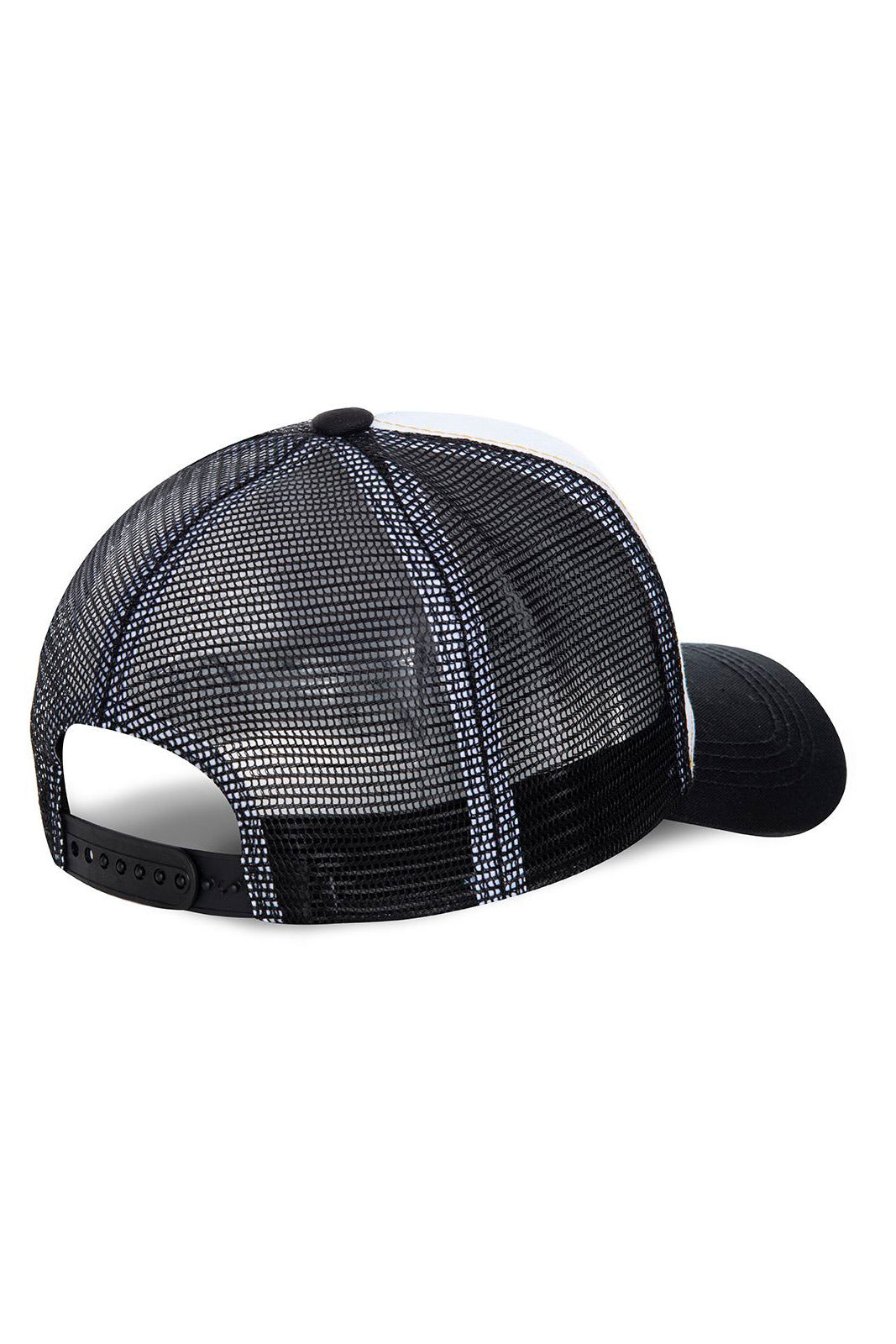 Casquette trucker / snapback - Black + White