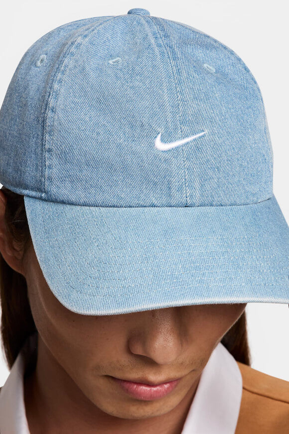Cappellino strapback in denim - Aegean Storm