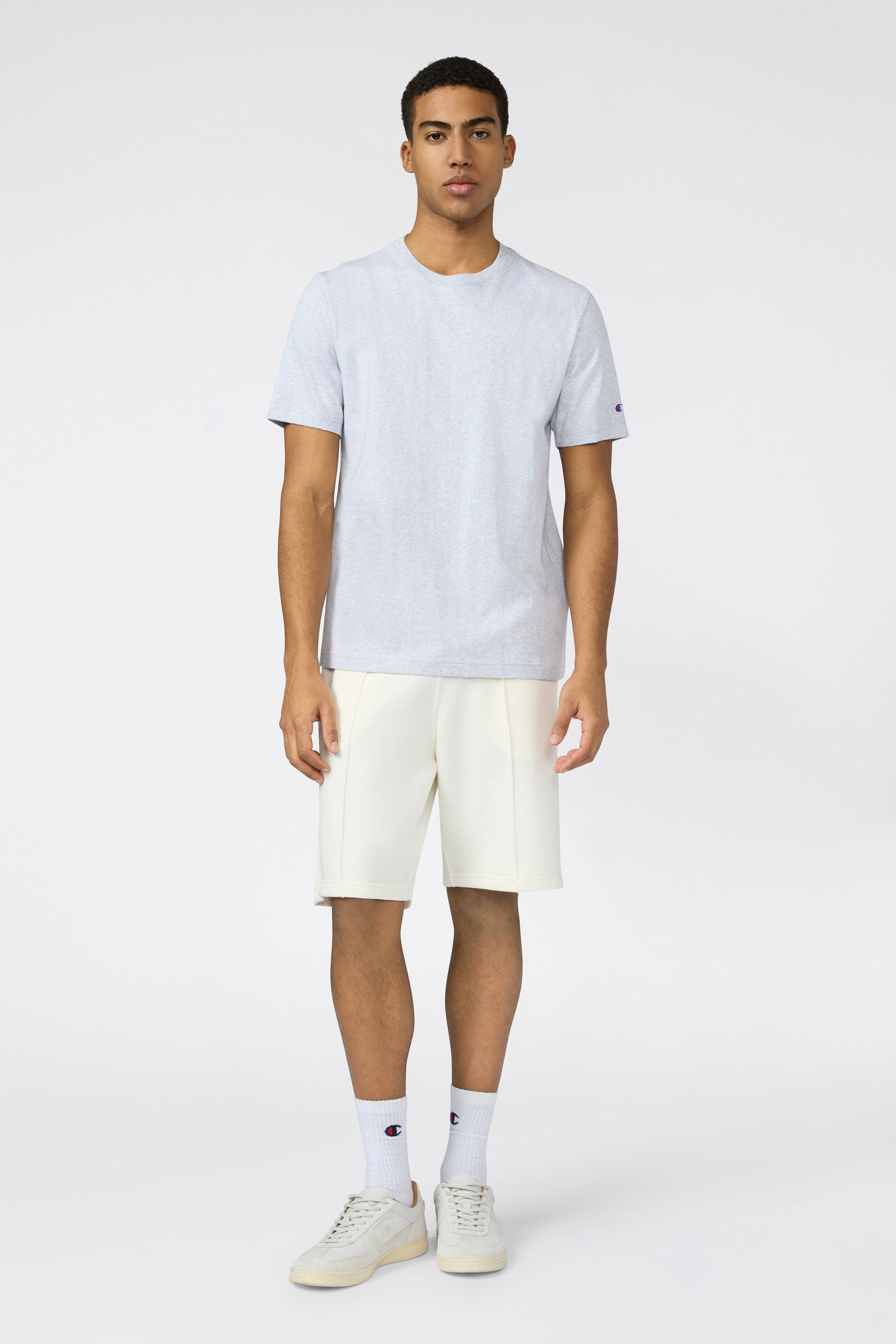 Sweat Bermudashorts - Cream