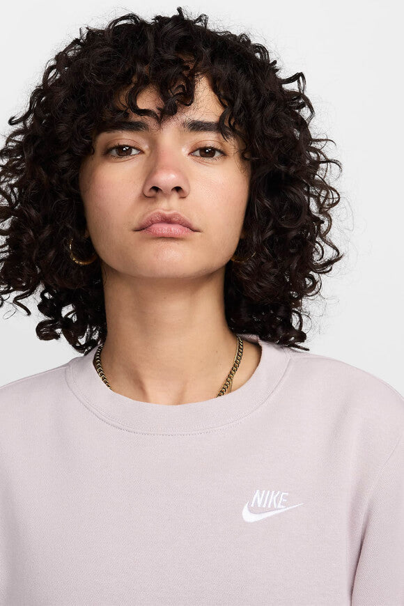 Club Fleece Sweatshirt - Platinum Violet