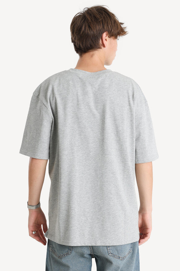 T-shirt oversize - grigio screziato