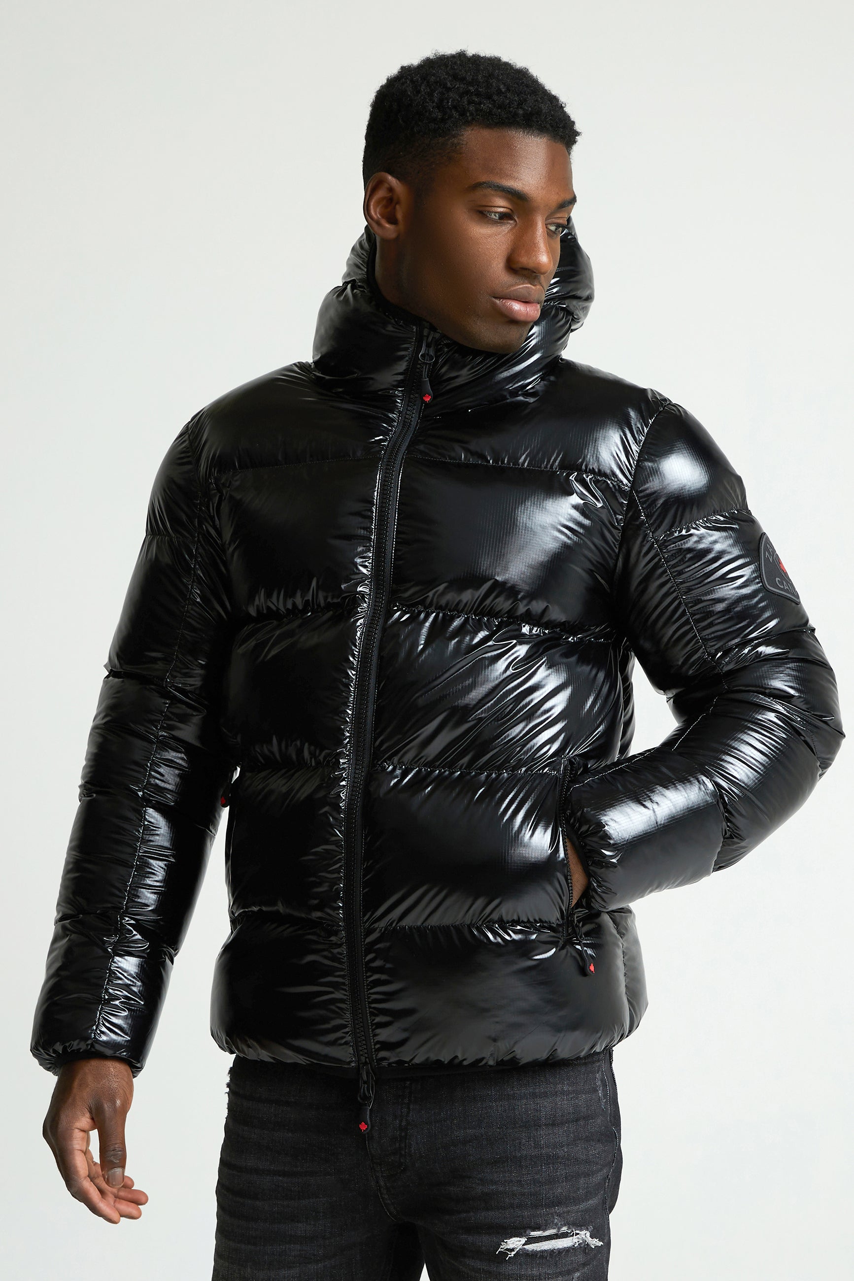 Palzino quilted jacket - Jet Black